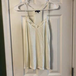 Cream tank top